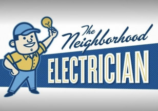 Glenn the Sparky Electrical Logo
